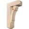 Ekena Millwork Olympic Craftsman Smooth Bracket w/ Offset Brace, Douglas Fir, 7 1/2"W x 20"D x 32"H BKT0806X20X32OLY04SDF - alternate 1